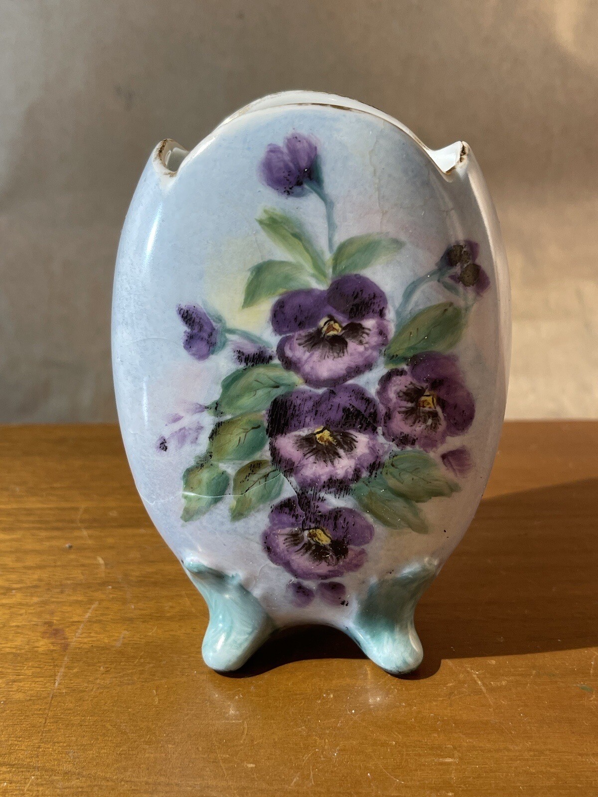 Small Footed Dainty Planter Unmarked Sighed “Dorothy Conden”?