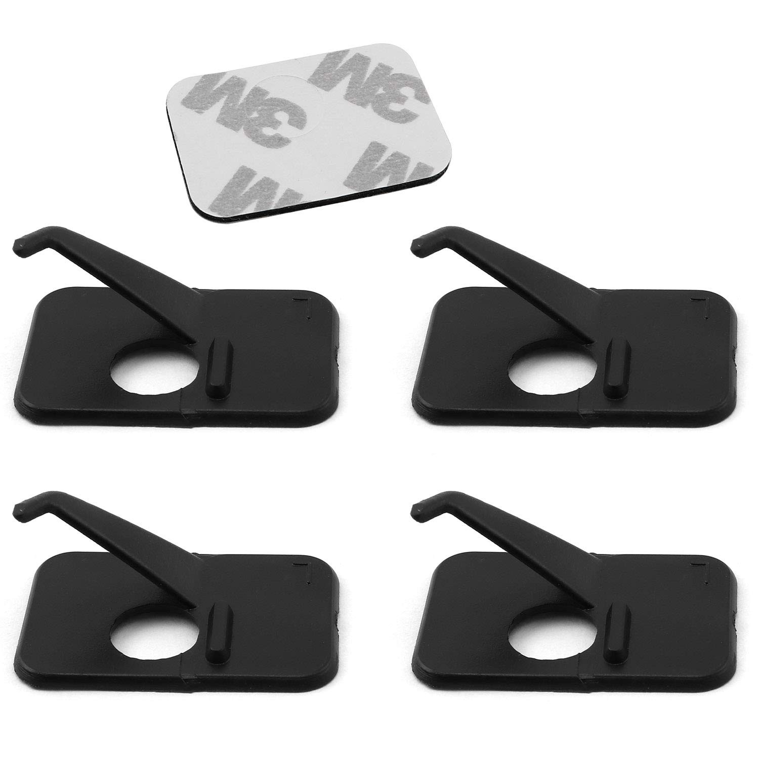 Arrow Rest 4PCS Plastic Archery Recurve Bow Arrow Rest with Adhesive for Recu...