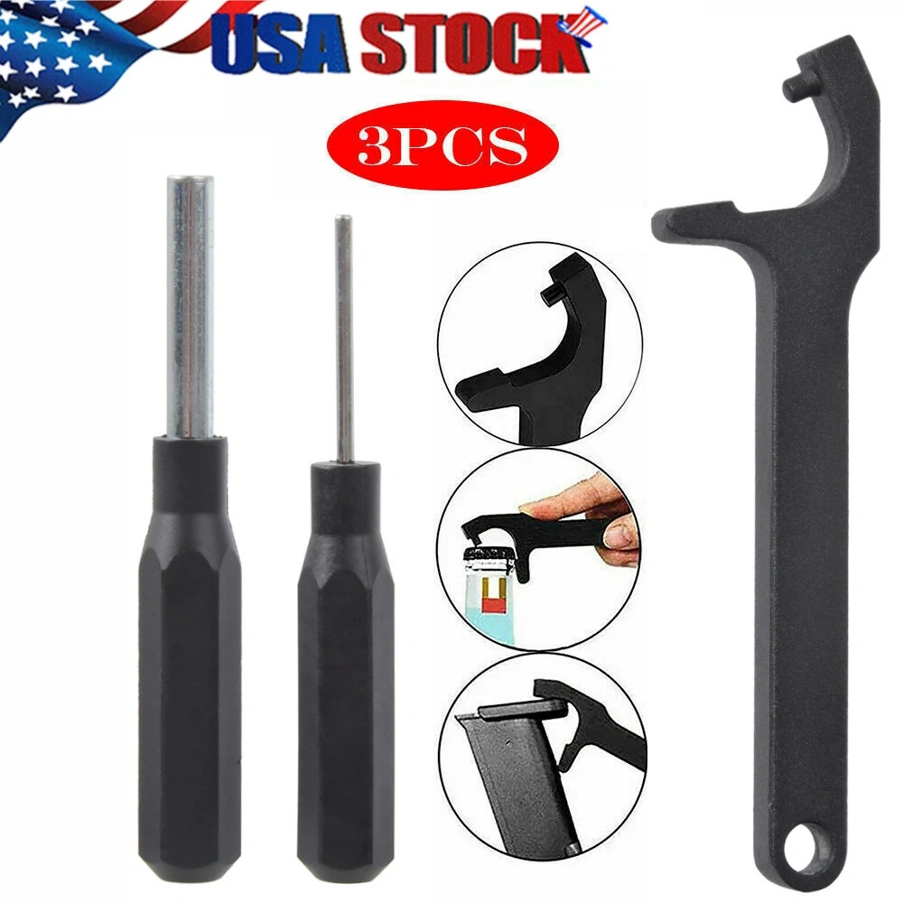 Glock Tool Kit Front Sight Tool Magazine Disassembly Tool Pin Punch 19 17 26 43！