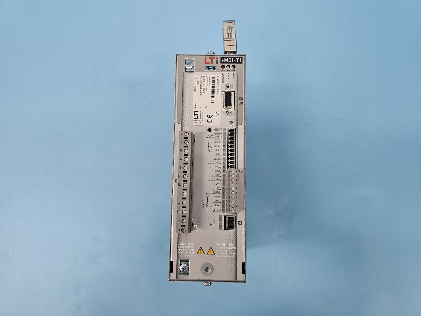 1PC LUST LTi DRiVES CDB34.003,C2.4,PC1,H15 SERVO MOTOR DRIVER