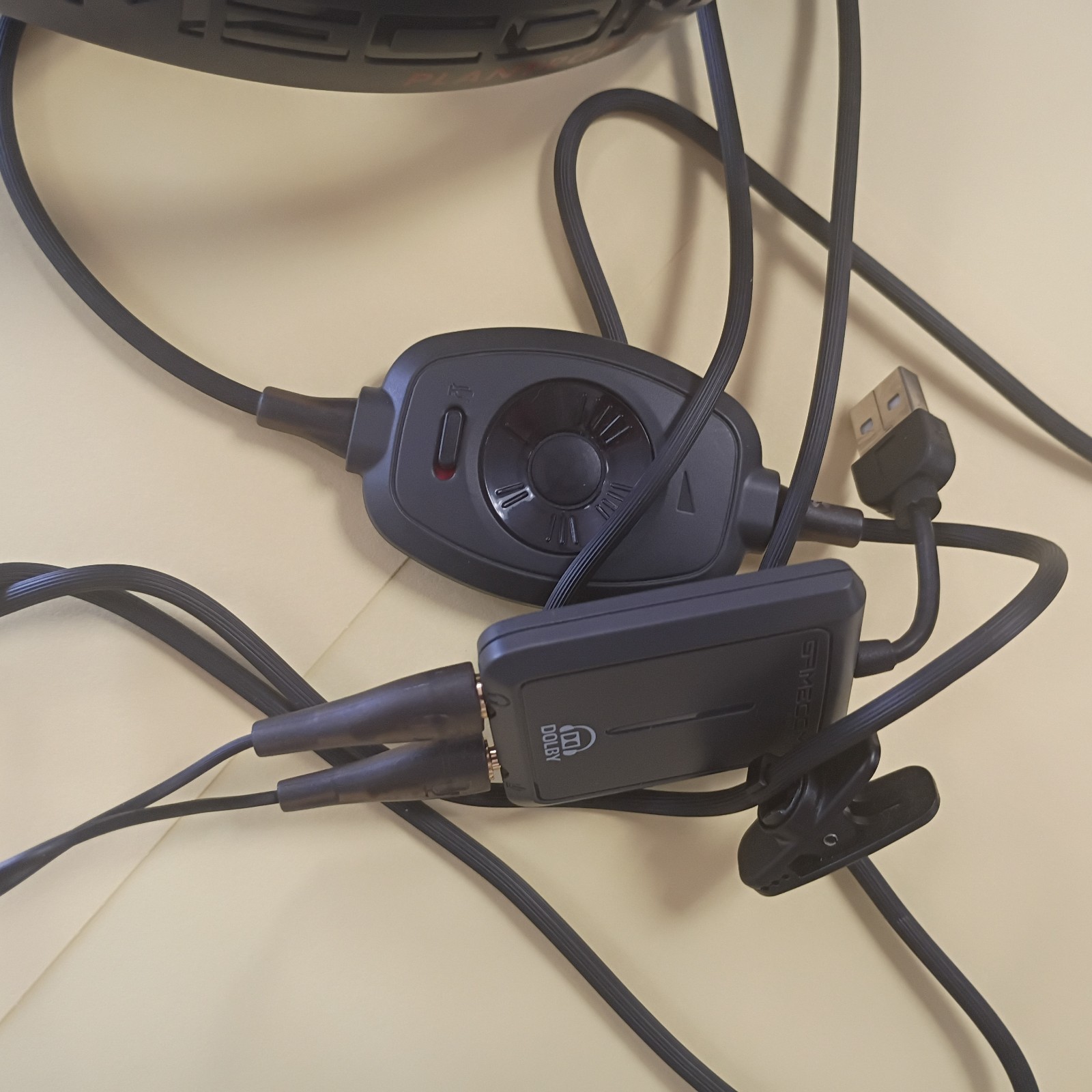 Plantronics GameCom 367 Stereo Gaming Headset - Tested And Working