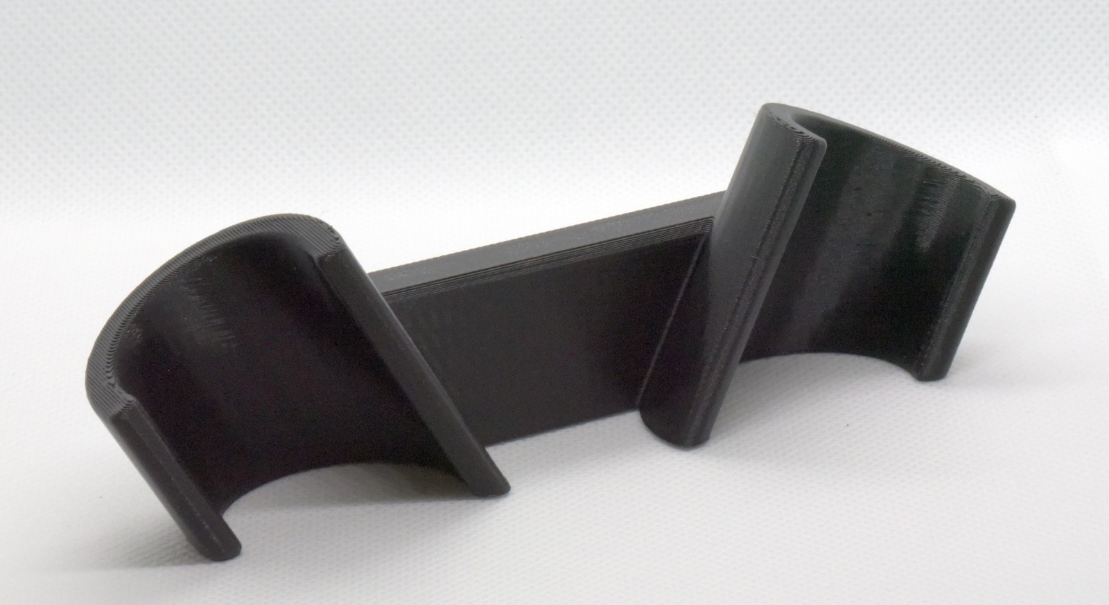 Fredman Dual Mic Clip 55 Degree SM57 Guitar Recording Mic Mount Holder