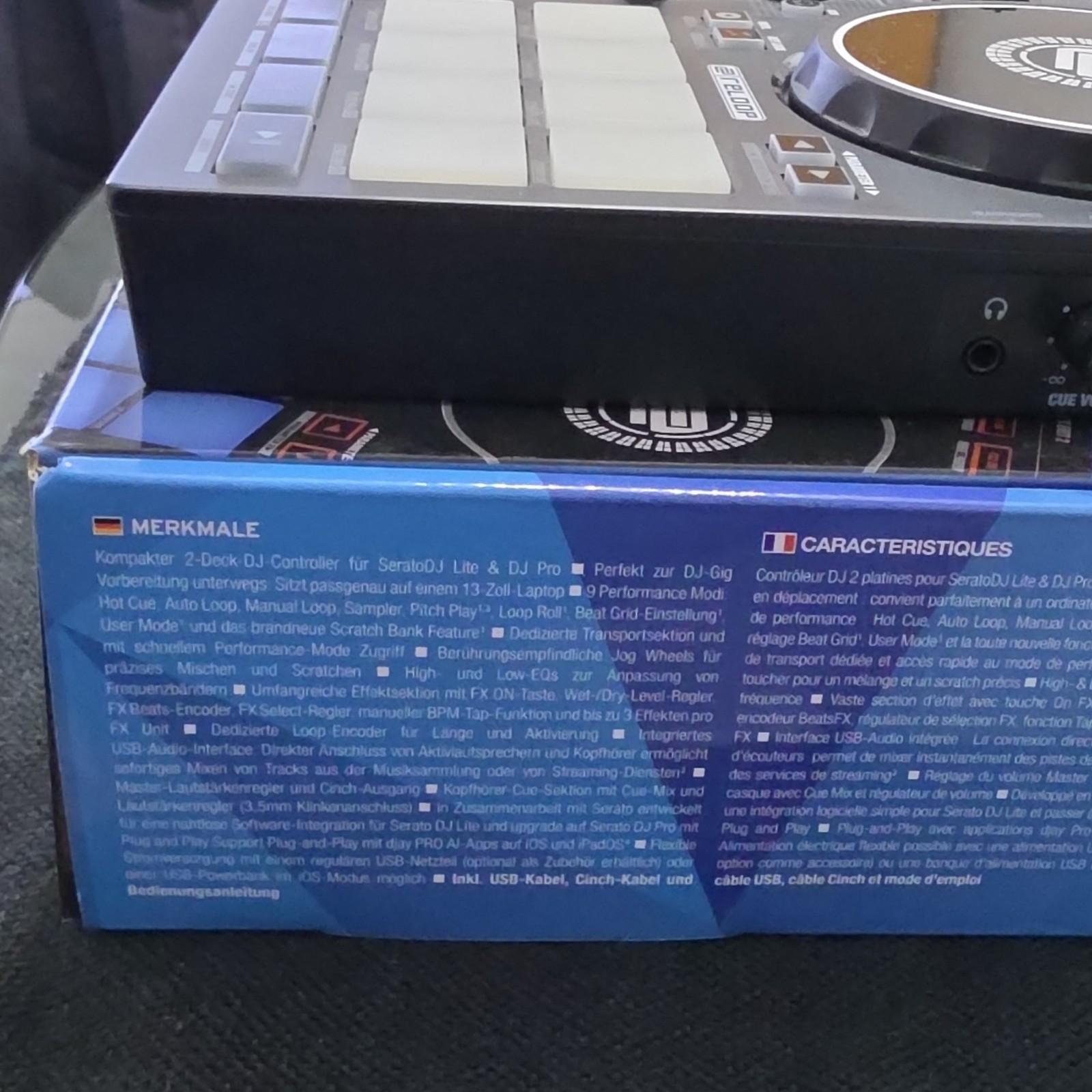 Reloop Ready Portable Double Deck DJ Controller for Serato Loop/Sampler Filter
