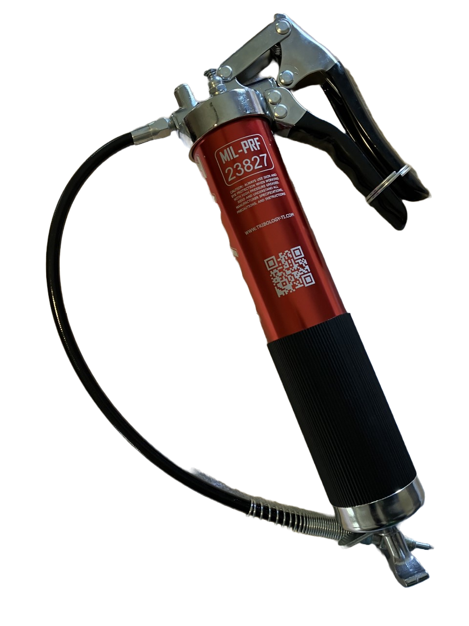 Aviation, A&P 5000 PSI Pistol Grip Anodized Grease Gun MIL-SPEC Inscribed.