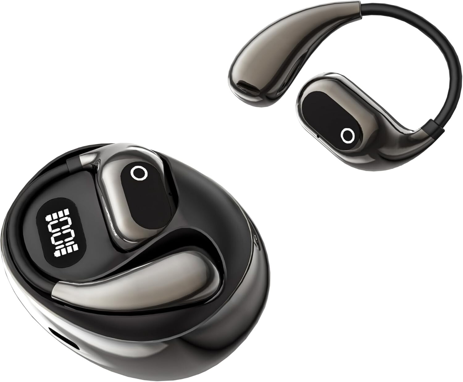 AI Translate XG99 Wireless OWS Headset,Open-Ear Support 150 Languages  Earbuds