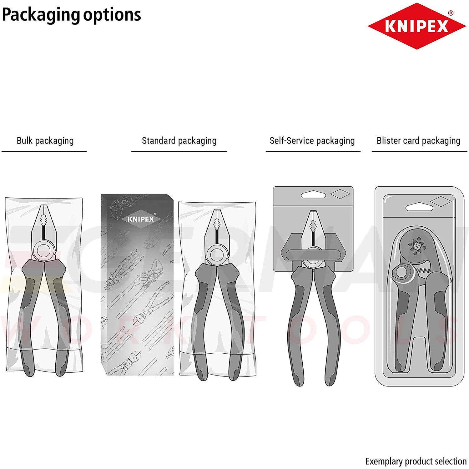 Knipex 200mm High Leverage Diagonal Side Cutters 74 01 200