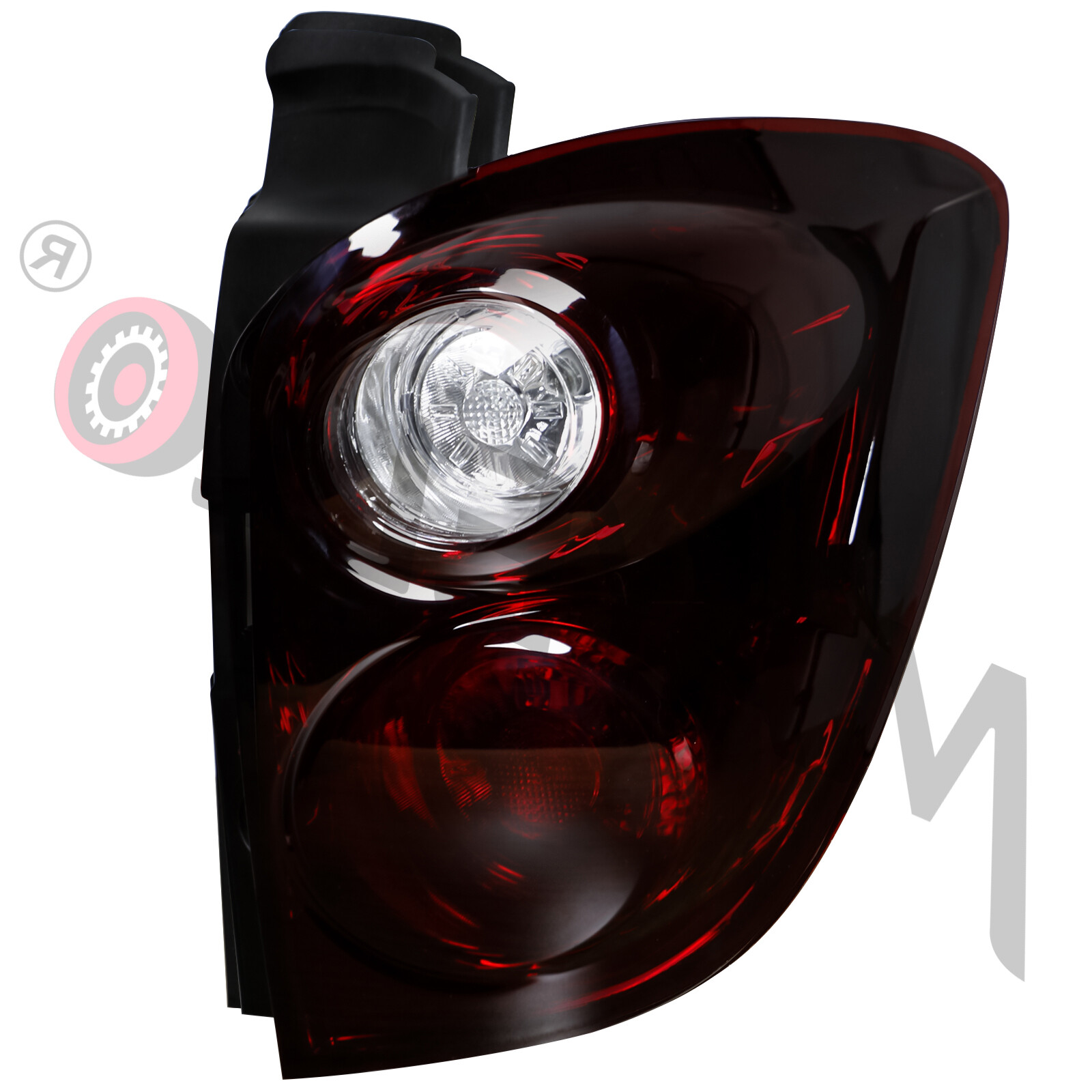 Fit 2010-2015 Equinox Smoke Red Tail Lights Driver + Passenger Side Replacement