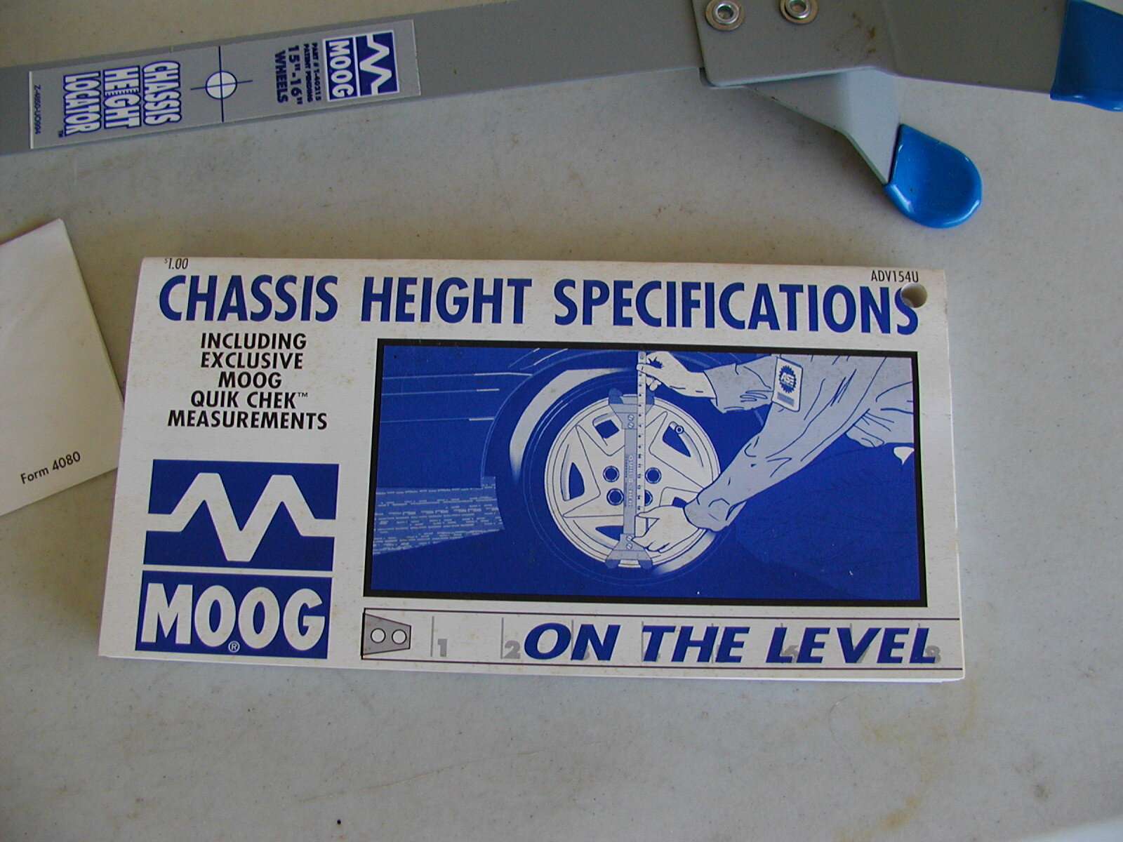 MOOG Chassis Suspension Height Locator Gauge NEW IN BOX T40215