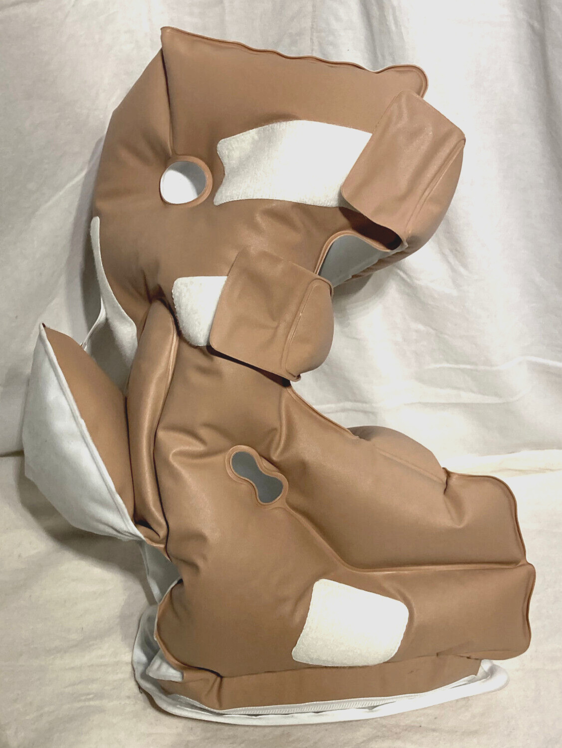EHOB Waffle Air Cushion Vinyl Inflatable Heel Protector 545CX-  One Size (lined)