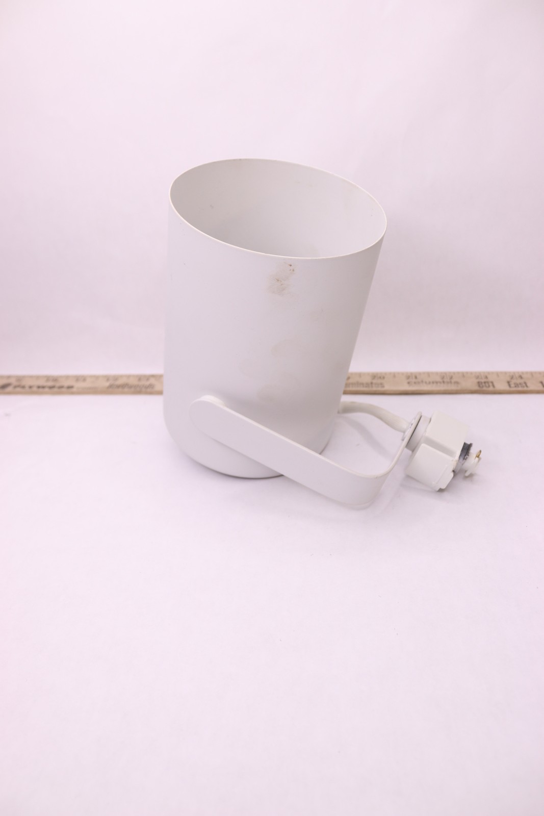 Universal Track Lighting Housing White - INCOMPLETE