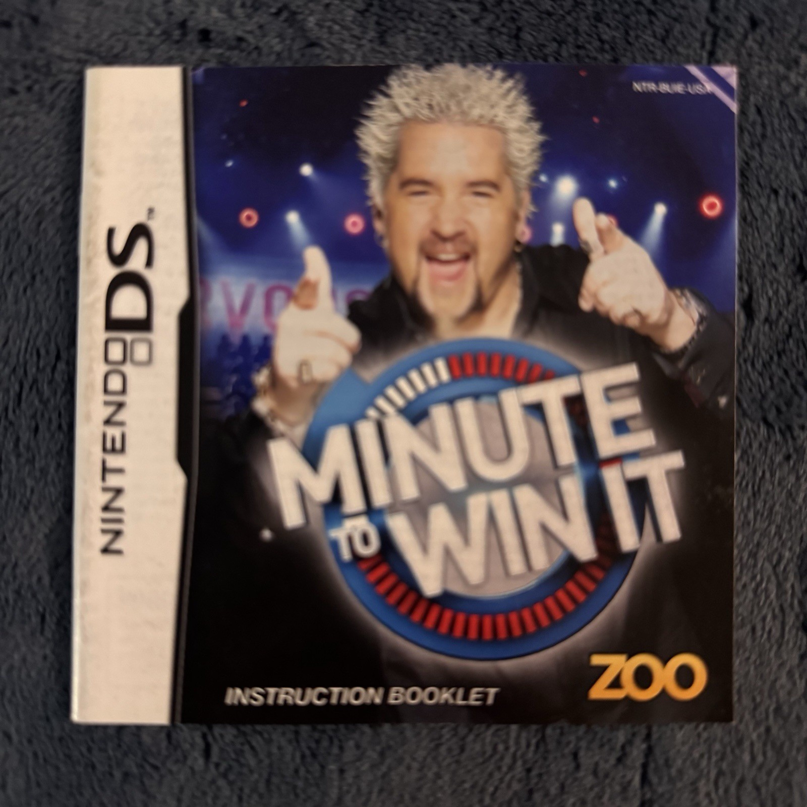 Minute to Win it (Nintendo DS) Manual Only