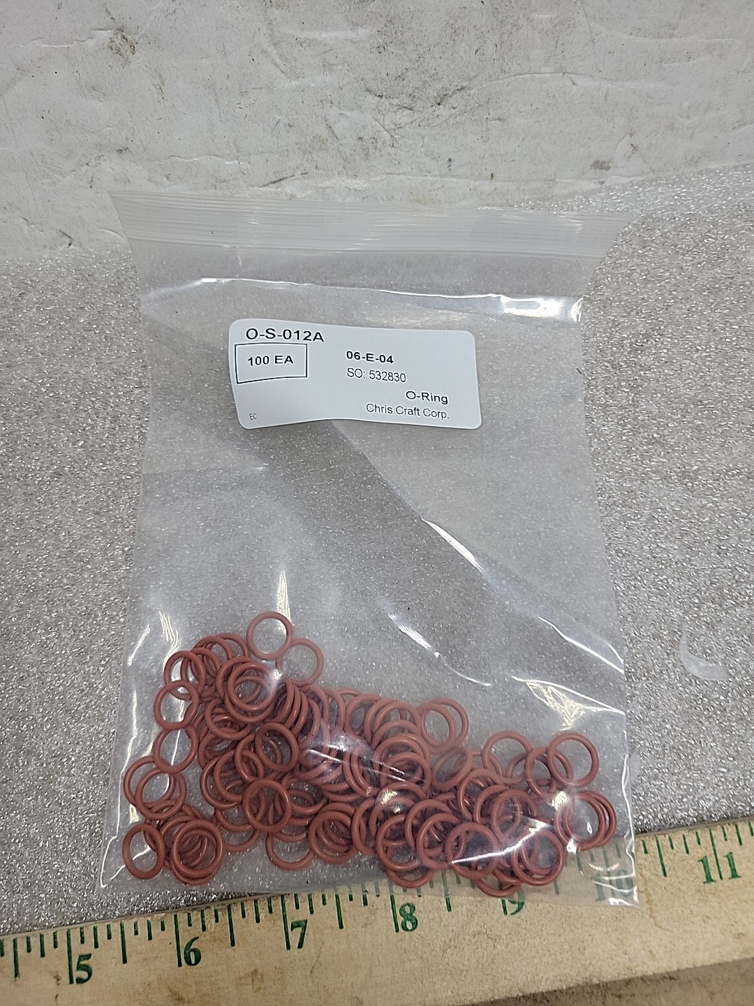 QTY: 100 Glas-Craft ATC-6000-FIT Chopper Gun O-S-012A O-s-012 O-RING