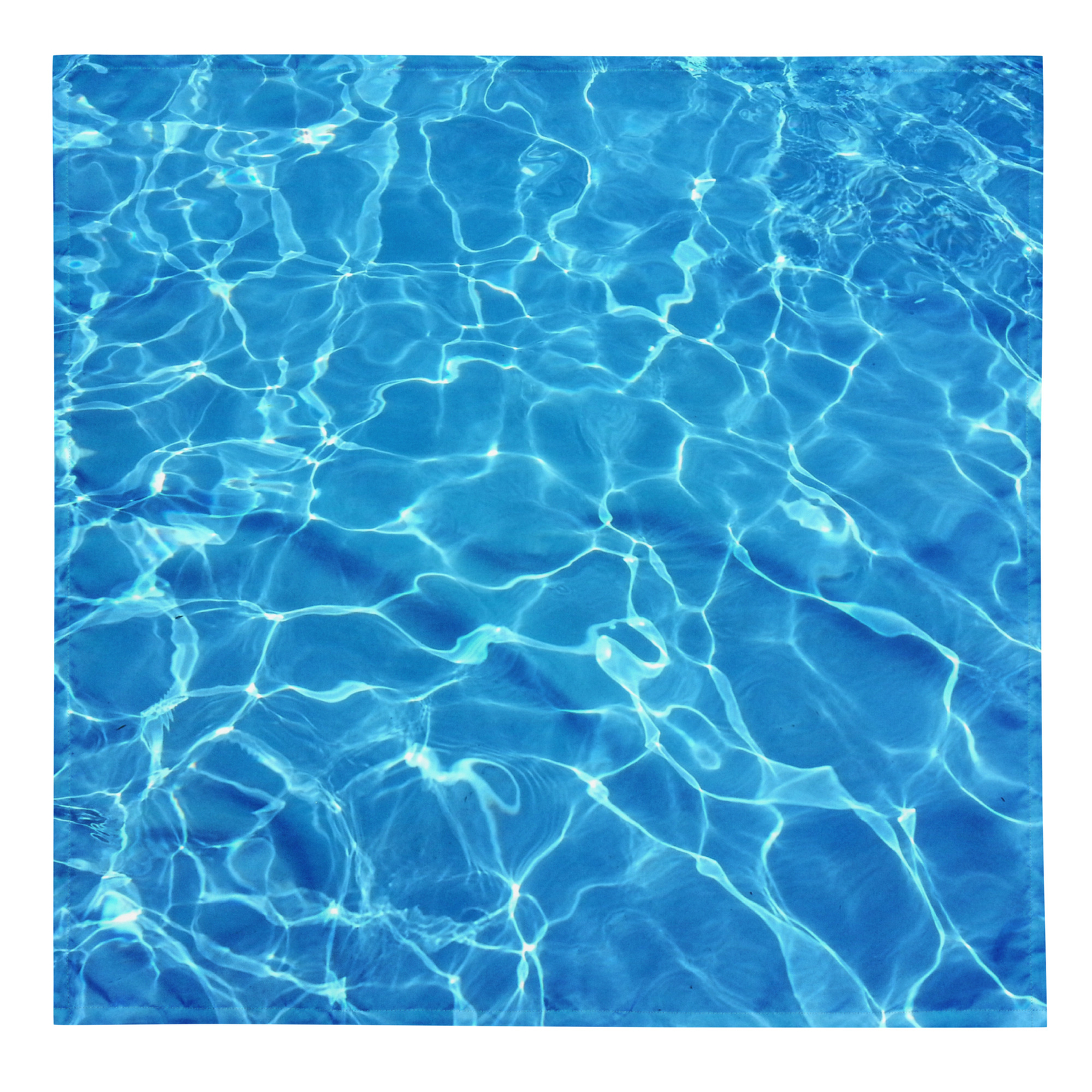 All-over print Summer Pool Water Blue Bandana