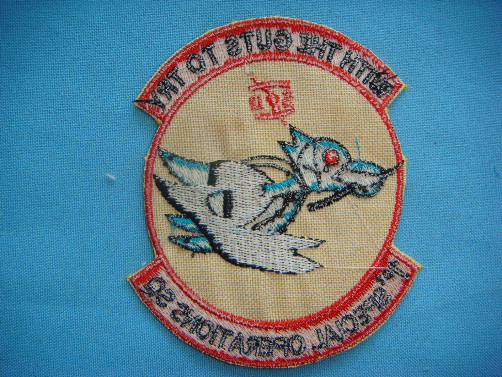 VIETNAM WAR PATCH, USAF 1st SPECIAL OPERATIONS SQUADRON S & D