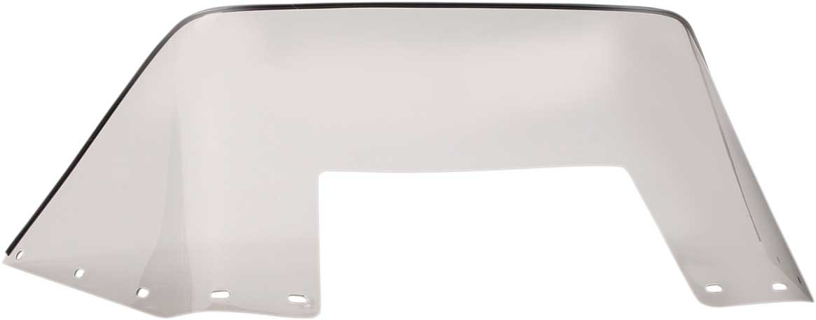 SNO Stuff Windshield-Low-9.3 in.-Smoke for 1989 Polaris Trail Super Trak