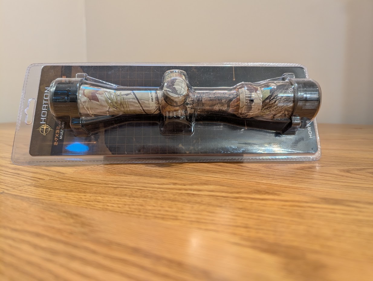 Horton 2-7  Variable x 32 Crossbow Scope Mult-A-Range Model SS330 Unopened
