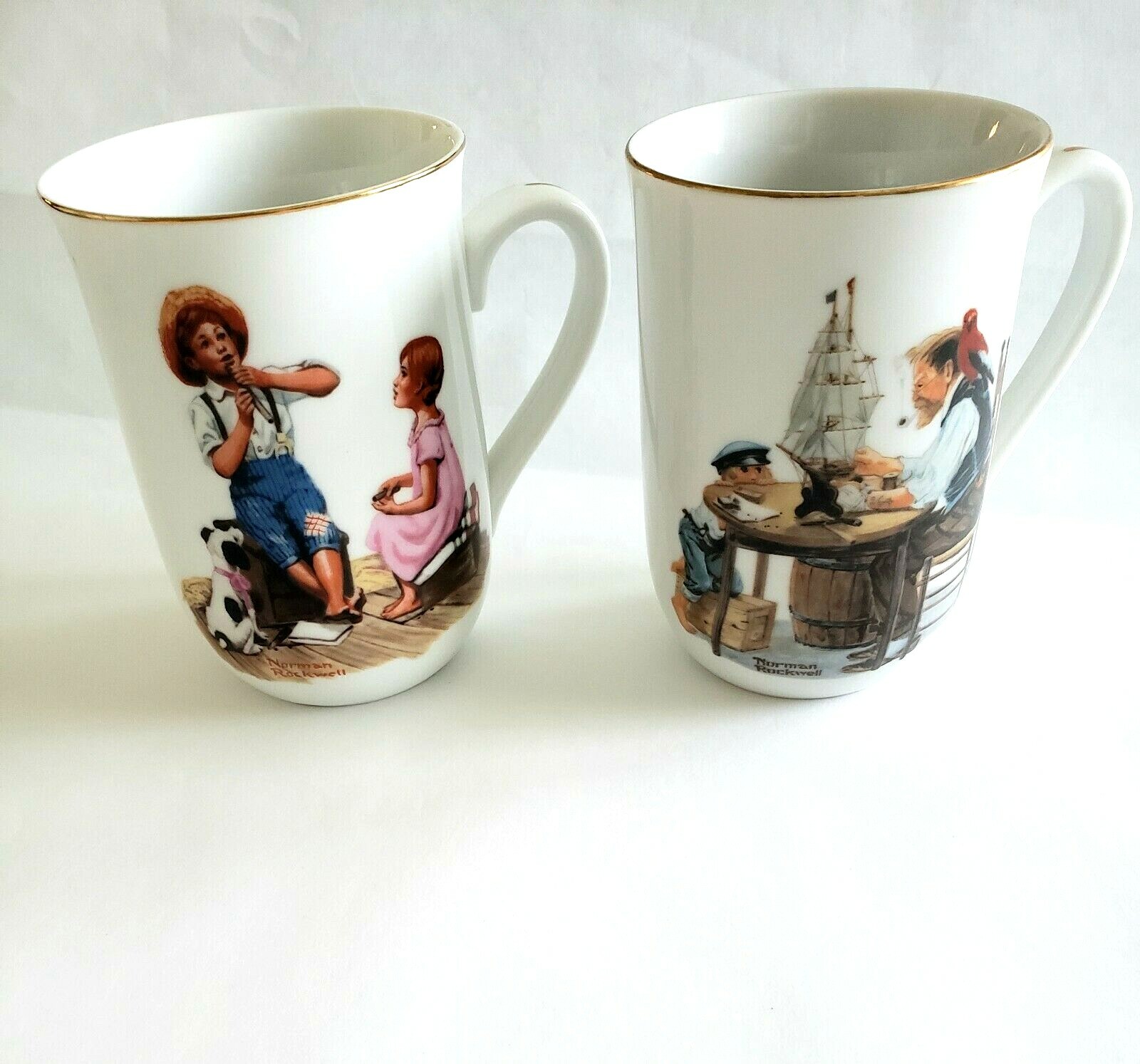 Norman Rockwell Coffee Tea Mugs