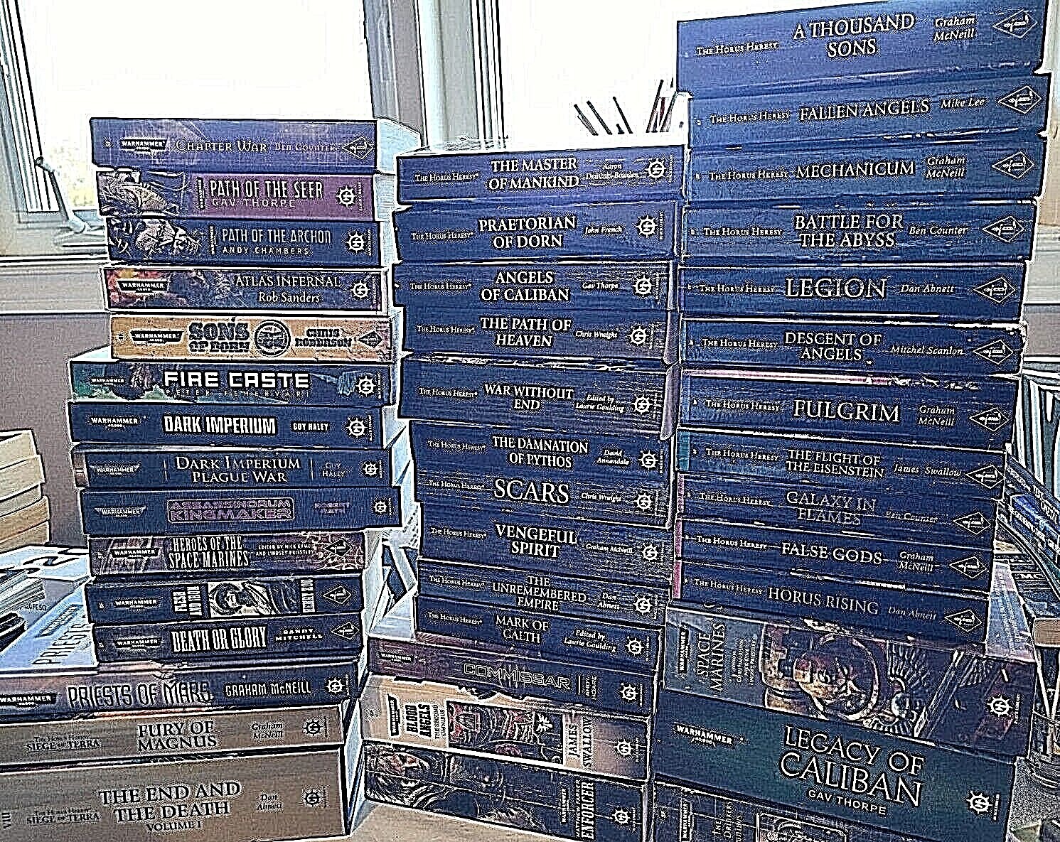Warhammer 40K Horus Heresy Siege Terra U Pick Deathfire  Omnibus Primarchs book