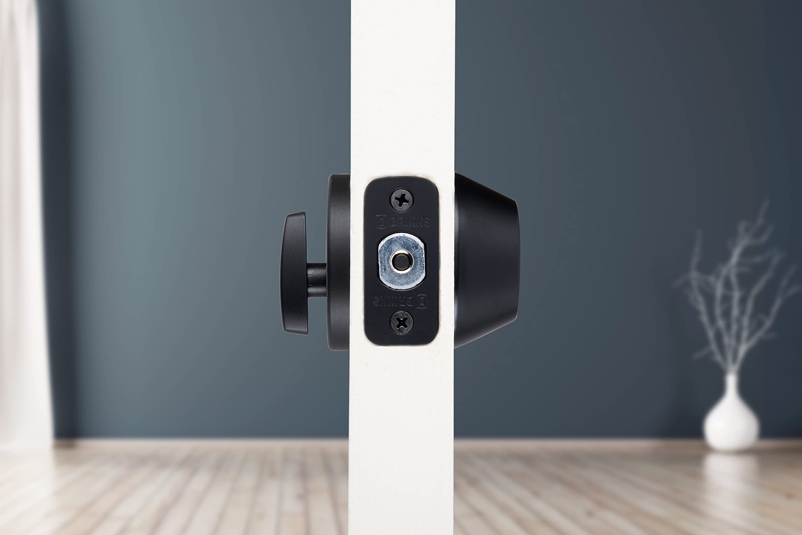 BRINKS Transitional Single Cylinder Deadbolt Lock, Door Lock Built for Reside...