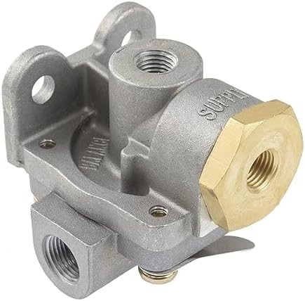 WA289714 Air Brake Quick Release Valve (QR1C 0-PSI DIFF 1/4S-3/8D) Replaces Bend