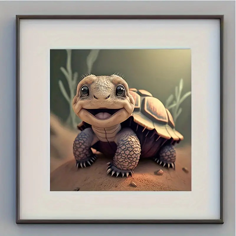 7.8" x 7.8"  Without Frame DIY 5D Artificial Diamond Art Painting Craft - New