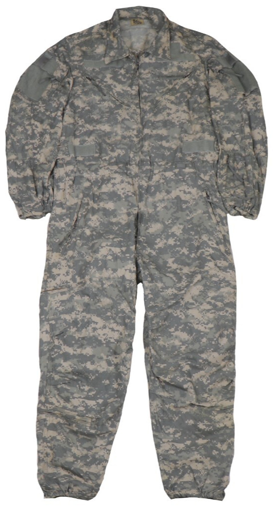 DAMAGED Medium Reg - US Army UCP Improved Combat Vehicle Crewman Coveralls ACU