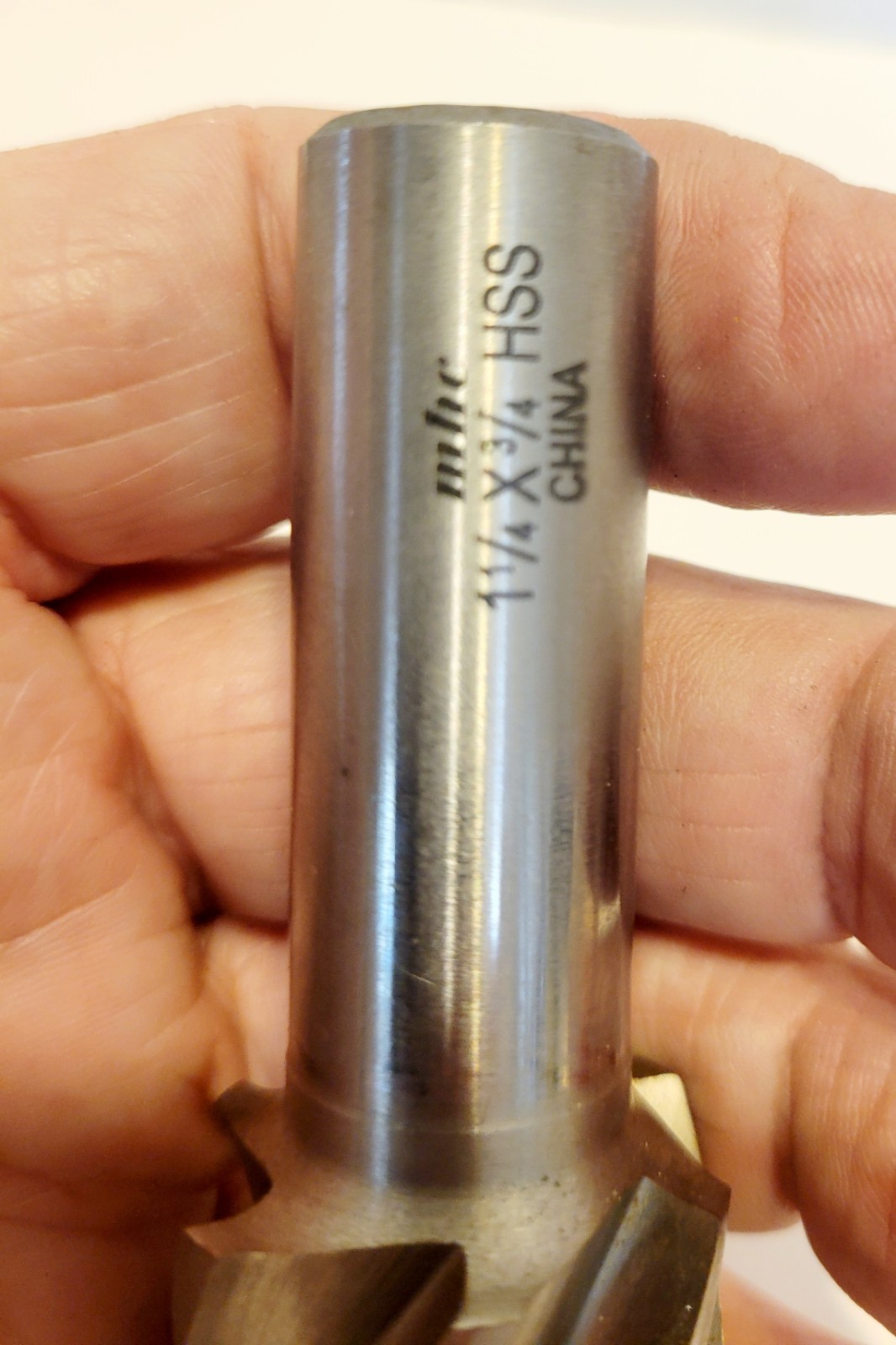 MHC 1-1/4 X 3/4 CUTTER MILING SPIRAL BIT NEVER USED