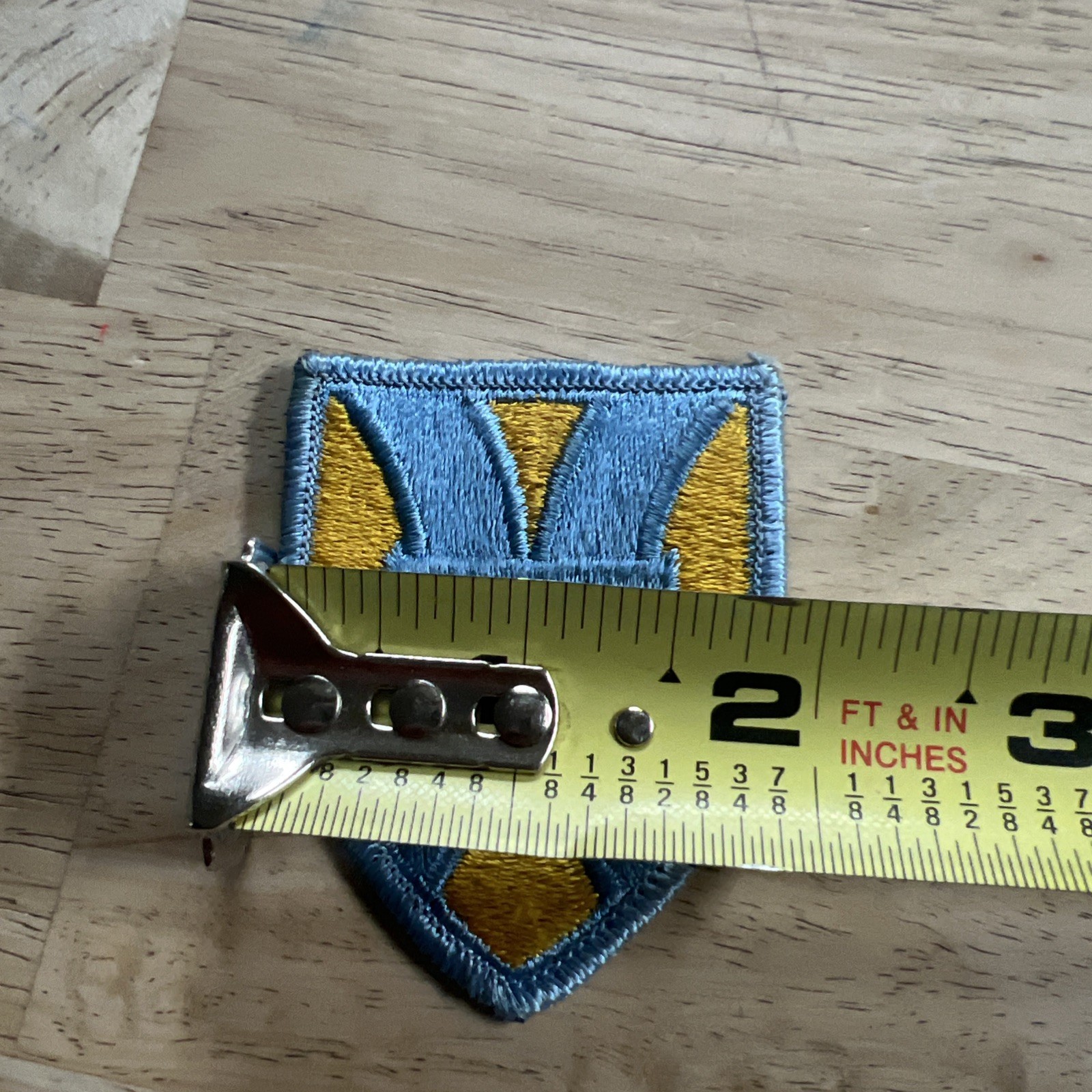 MILITARY SHOULDER PATCH COLORED SEW ON 21ST SUPPORT COMMAND New