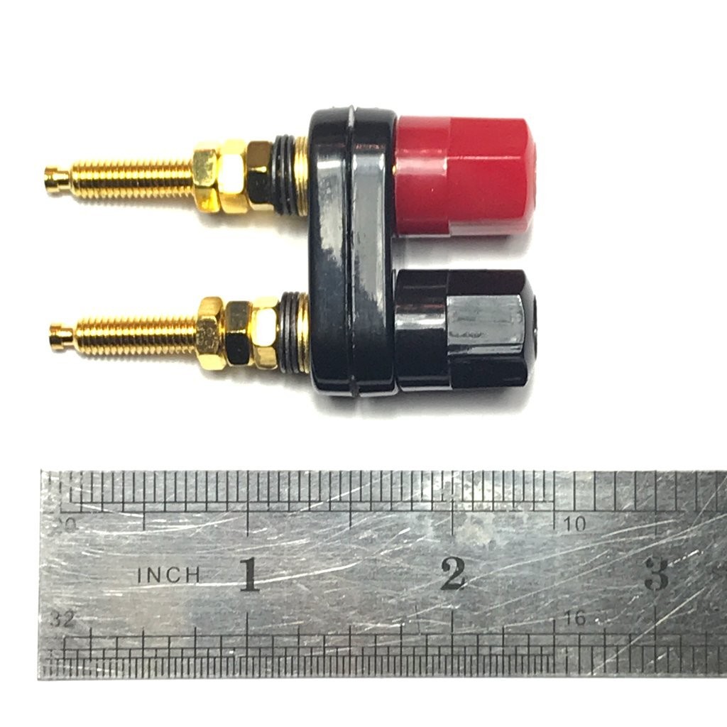 CESS Dual Binding Post Terminal - #35: Length:59mm/2.3",2-Pack