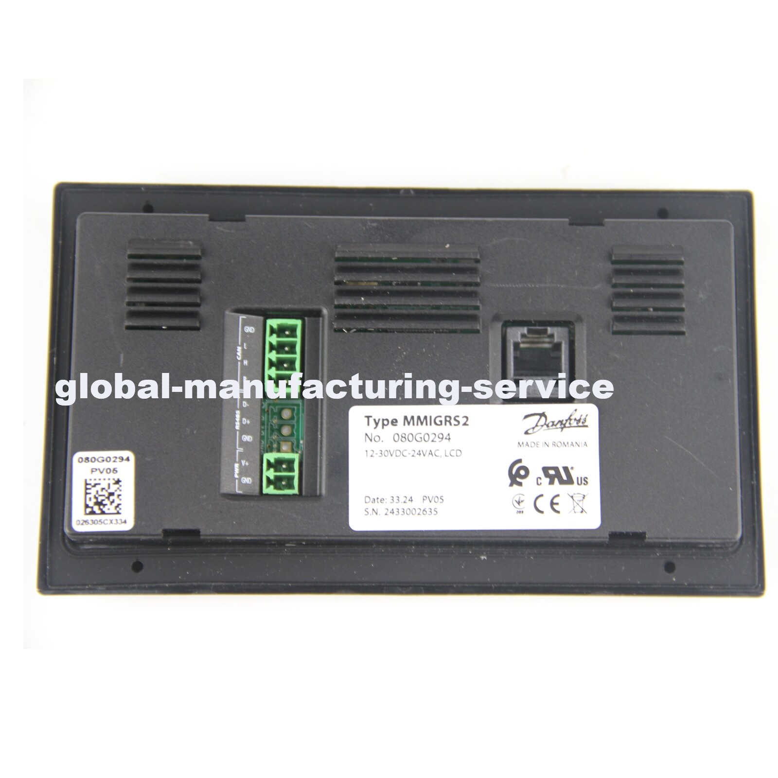 NEW Danfoss Display Control Panel MMIGRS2 080G0294