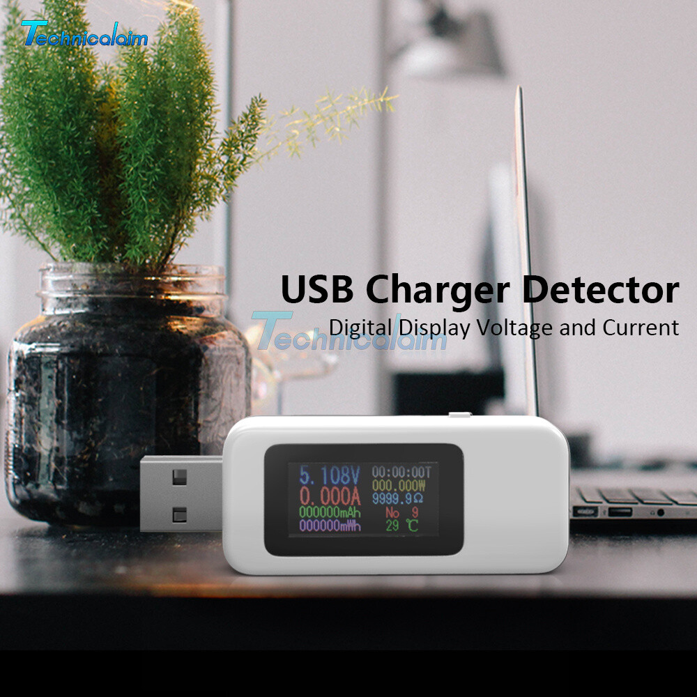 4-30V USB Digital Current Voltage Test Meter Power Capacity Current Detector