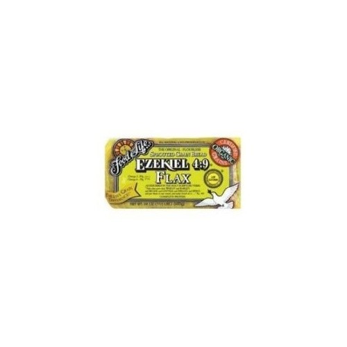 Food For Life Ezekiel 4 9 Flax Sprouted Whole Grain Bread, 24 Ounce -- 6 case