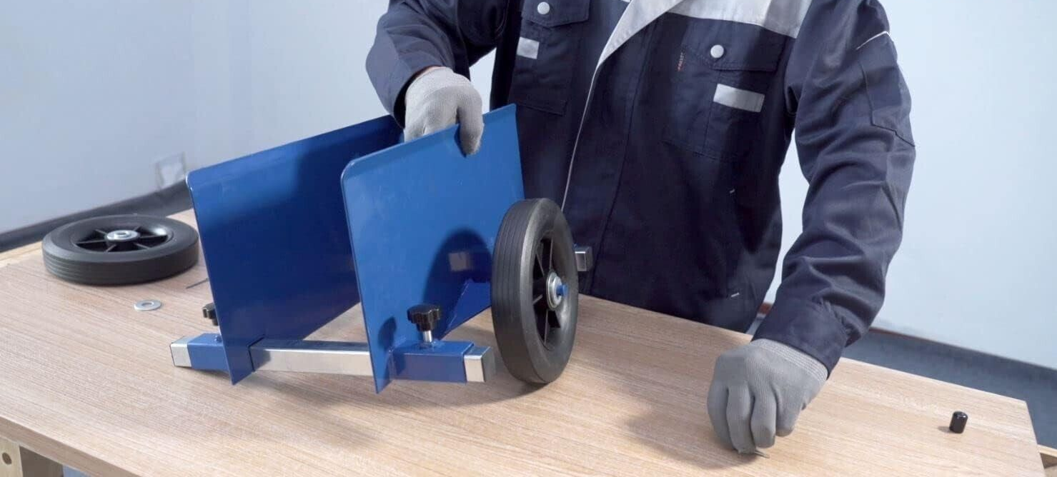 Heavy Duty Panel Dolly Drywall Mover Cart w Wheel for Plywood Door Window Ladder