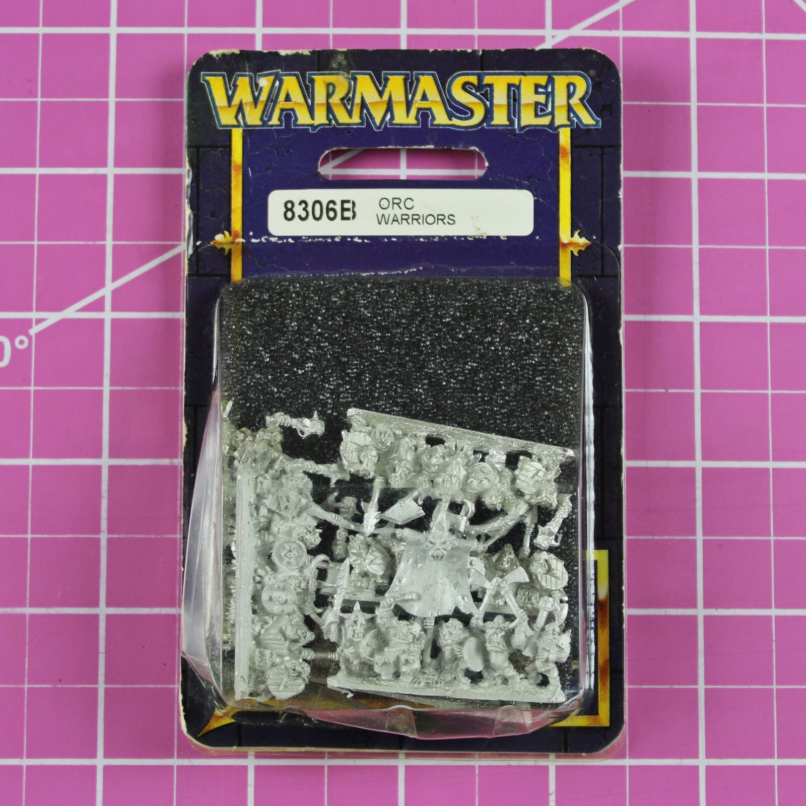Warmaster Orc Warriors NIB OOP - Games Workshop 10mm Warhammer Orcs