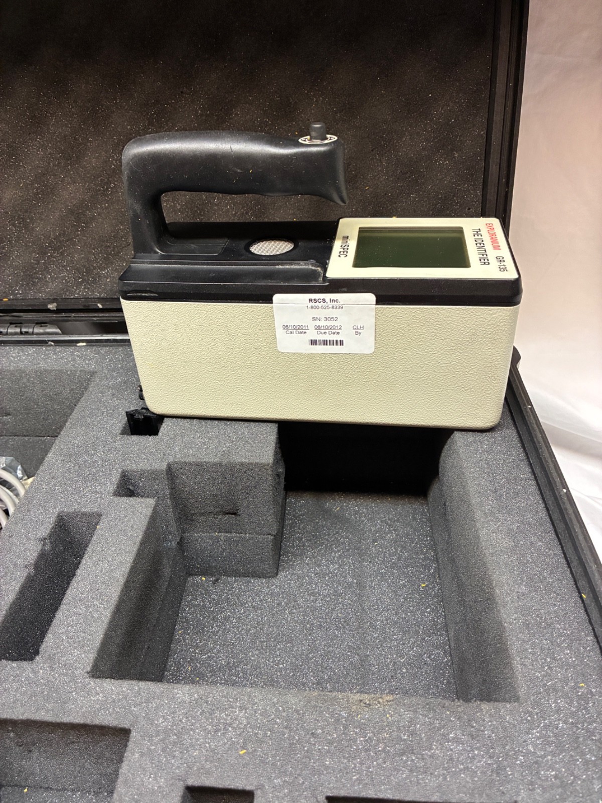 Exploranium GR 135 The Identifier Handheld Radioactive Isotope Identifier