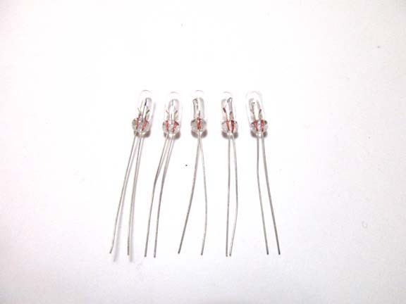 5 New 8v 50ma 4mm Bulbs for Pioneer QX-747 QX-949 with Tracking #