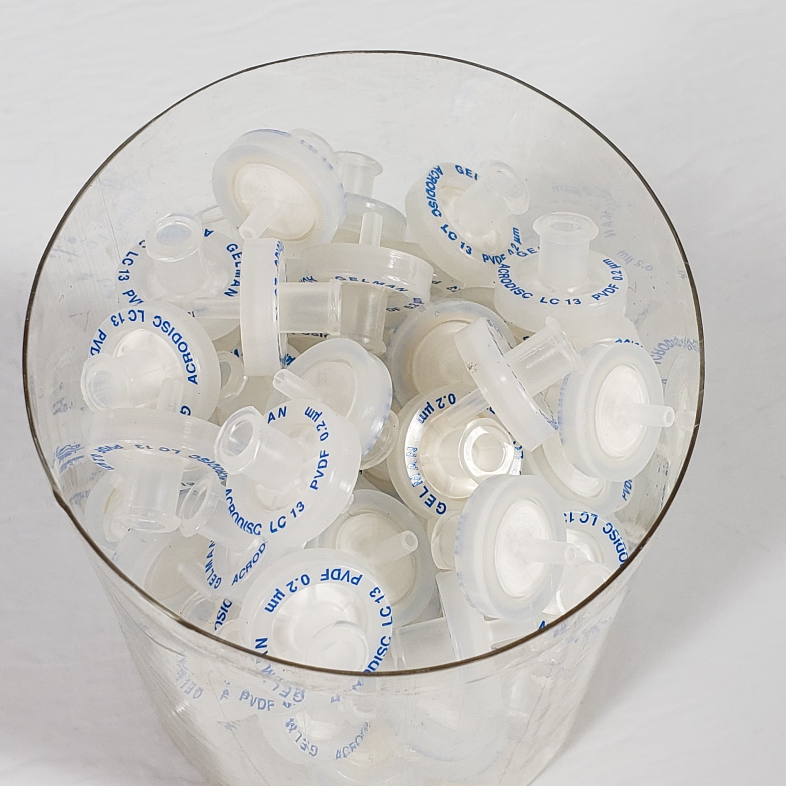 PALL 4450 PVDF Filters 13mm Outlet, 0.2μm, 90 Count, HPLC Certified