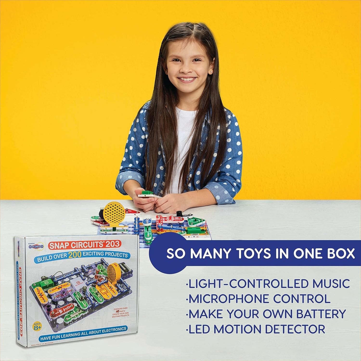 Electronics Exploration Kit with Snap Modules