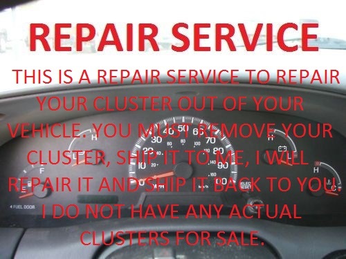 1999-2003 FORD F-150 GEAR INDICATOR MILEAGE SCREEN REPAIR FIX 2000 2001 2002