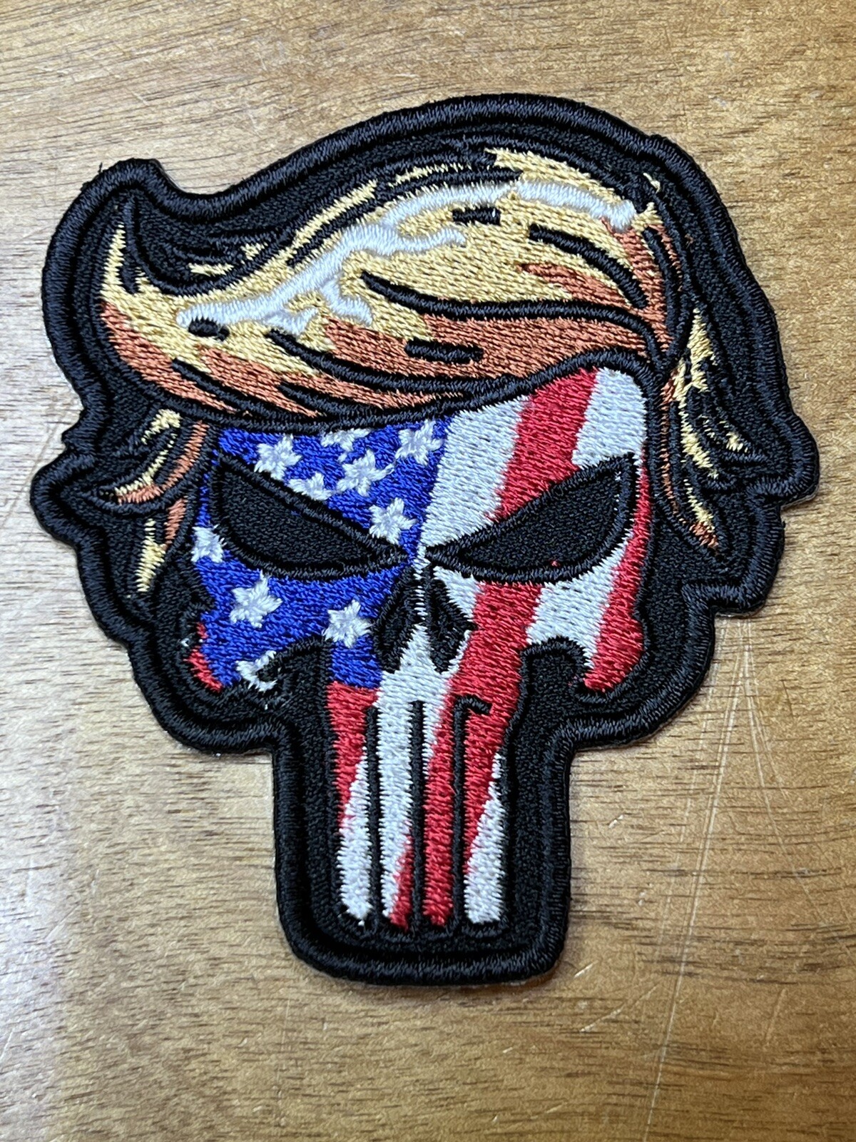 Trump Punisher Custom Original Embroidered Patch MADE IN THE USA!