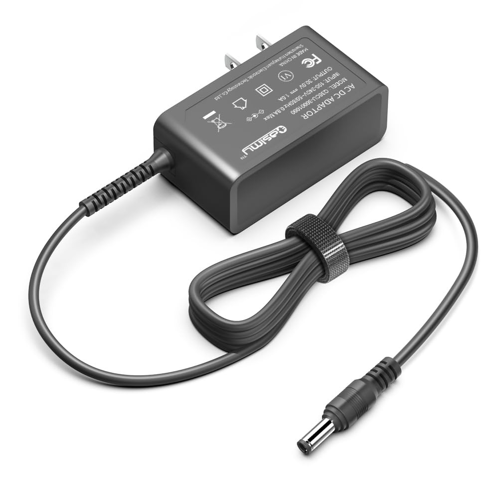 CASIMY 30V Electric Nail File Drill Charger Compatible with Medicool Black