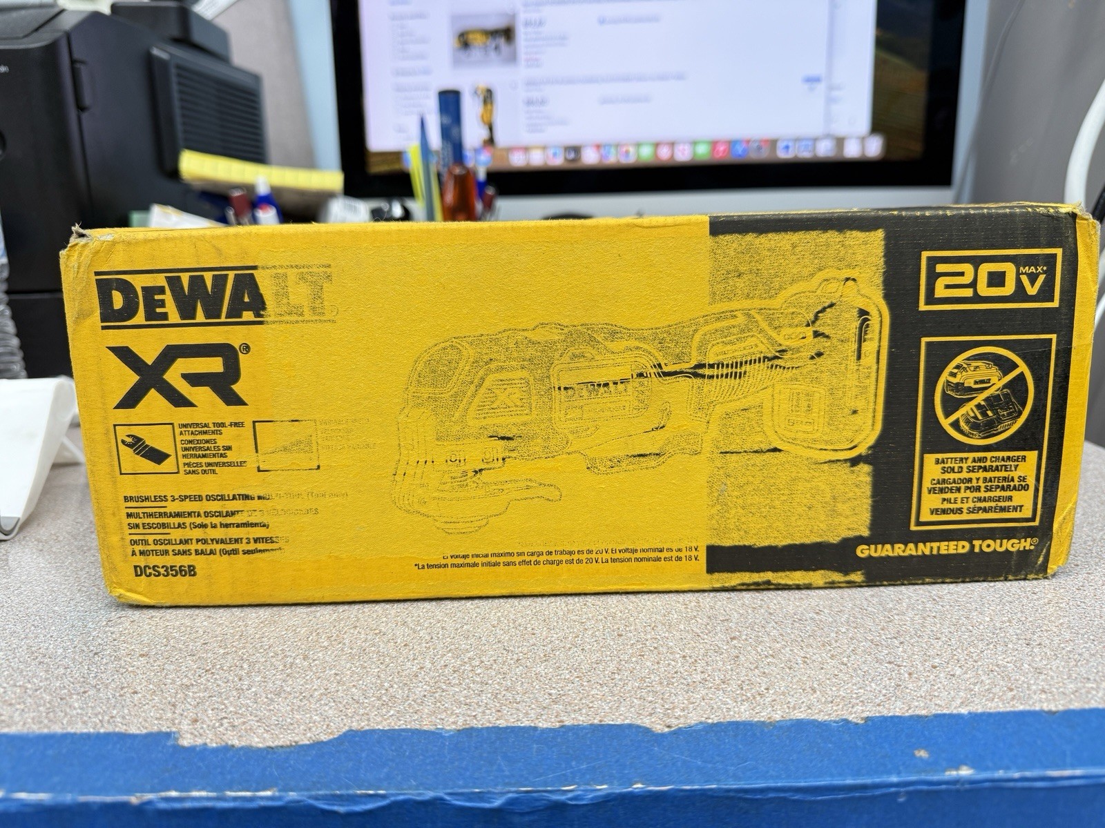 DEWALT DCS356B 20V MAX XR Brushless 3-Speed Oscillating Multi Tool Bare Tool New