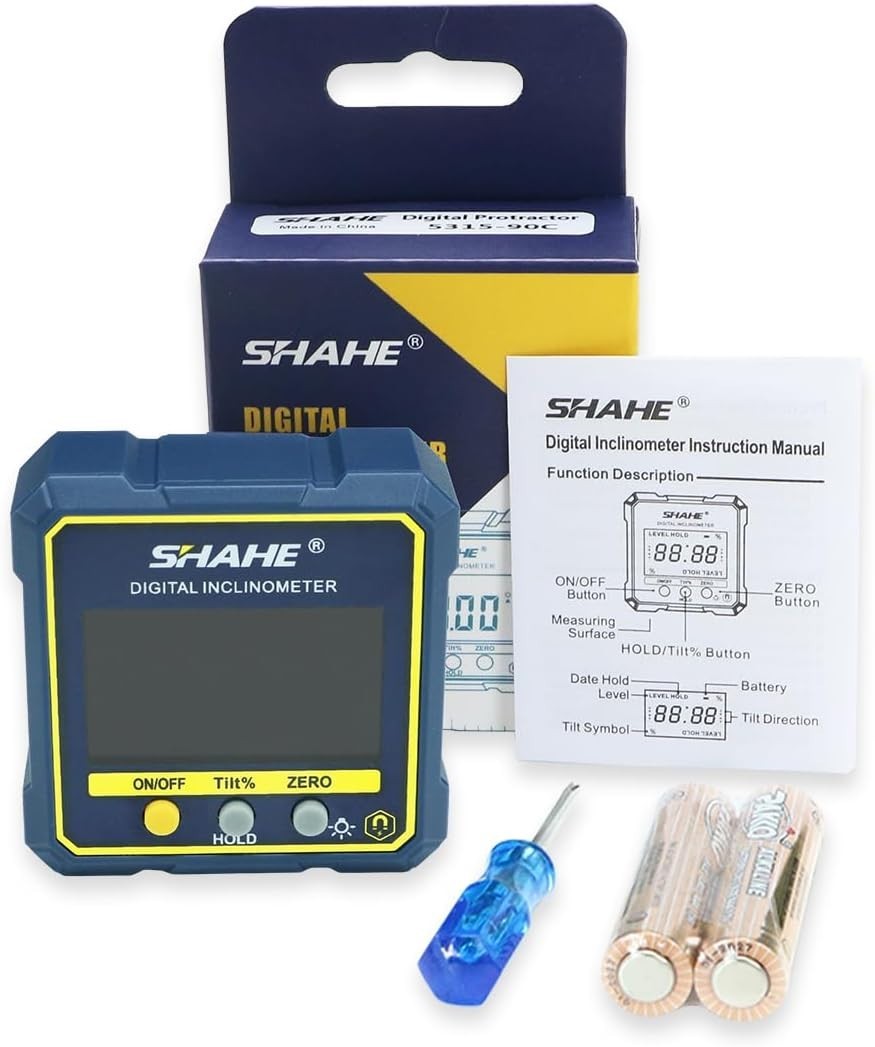 DIGITAL Angle Gauge Magnetic Protractor