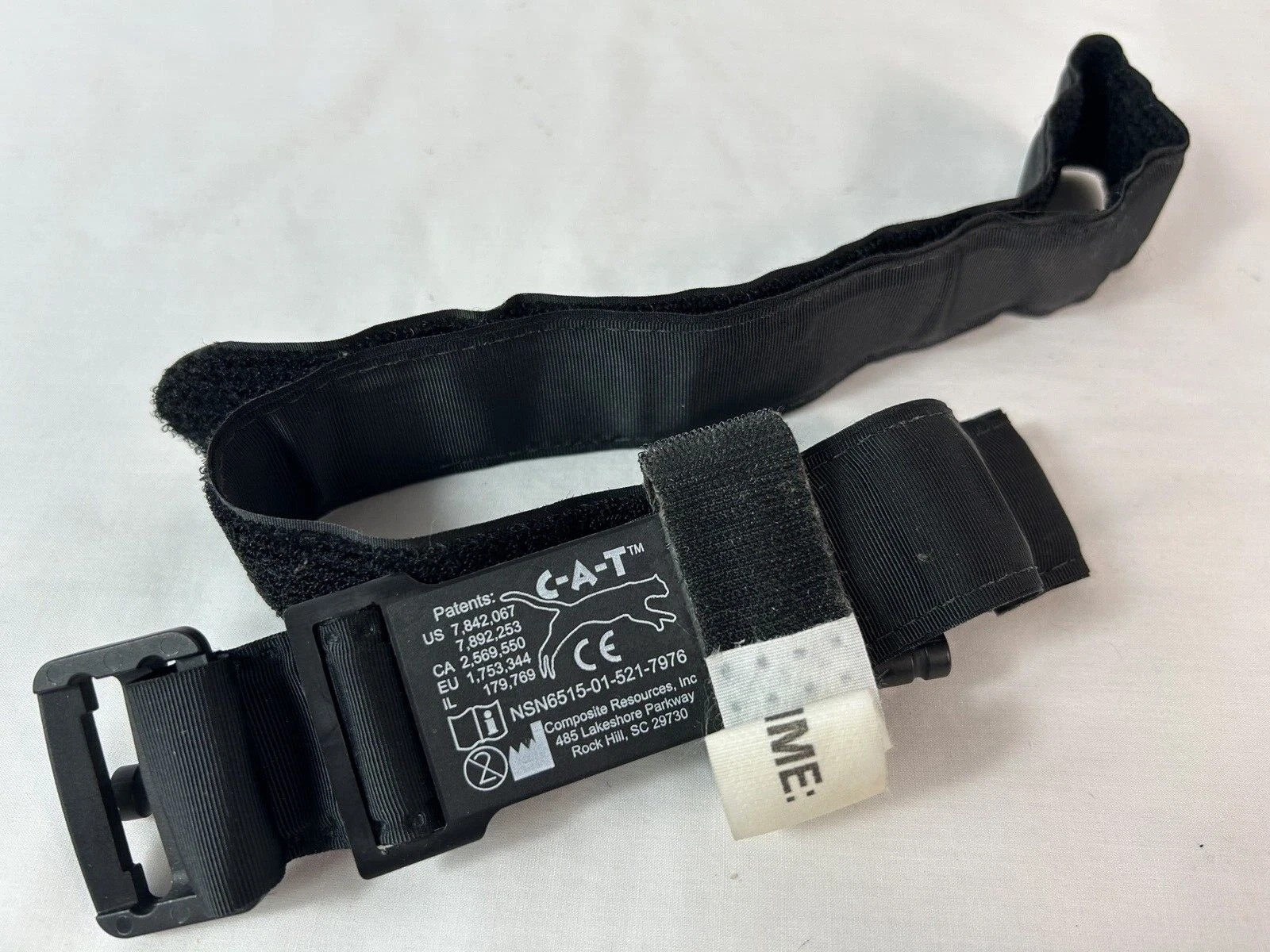 C.A.T  T Tourniquet Tactical Combat Application Black NSN 6515-01-521-7976 Black