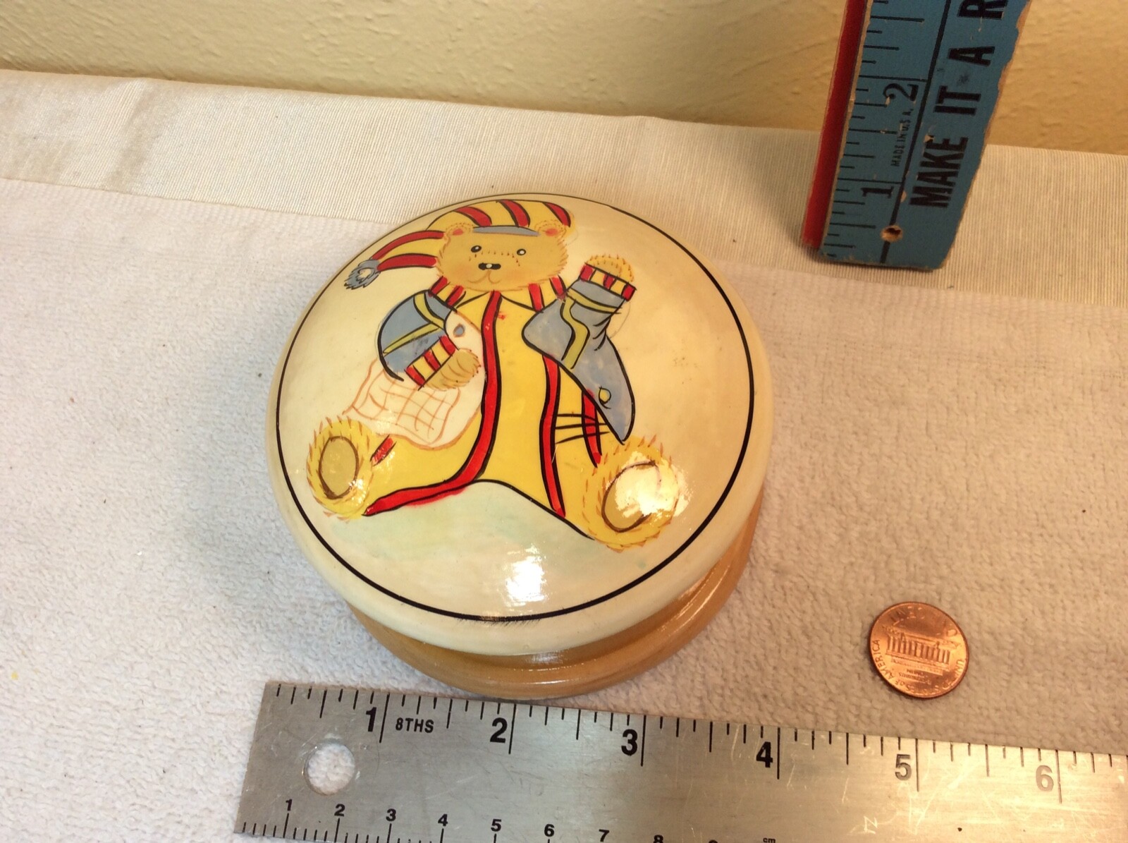 Teddy Bear Trinket Box