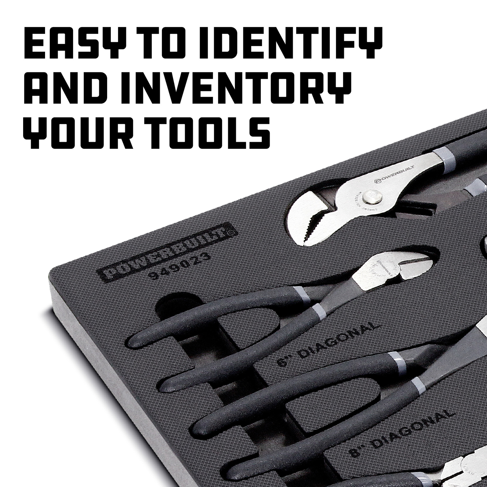 Powerbuilt 8 Piece Pro Tech Pliers Set - 949023