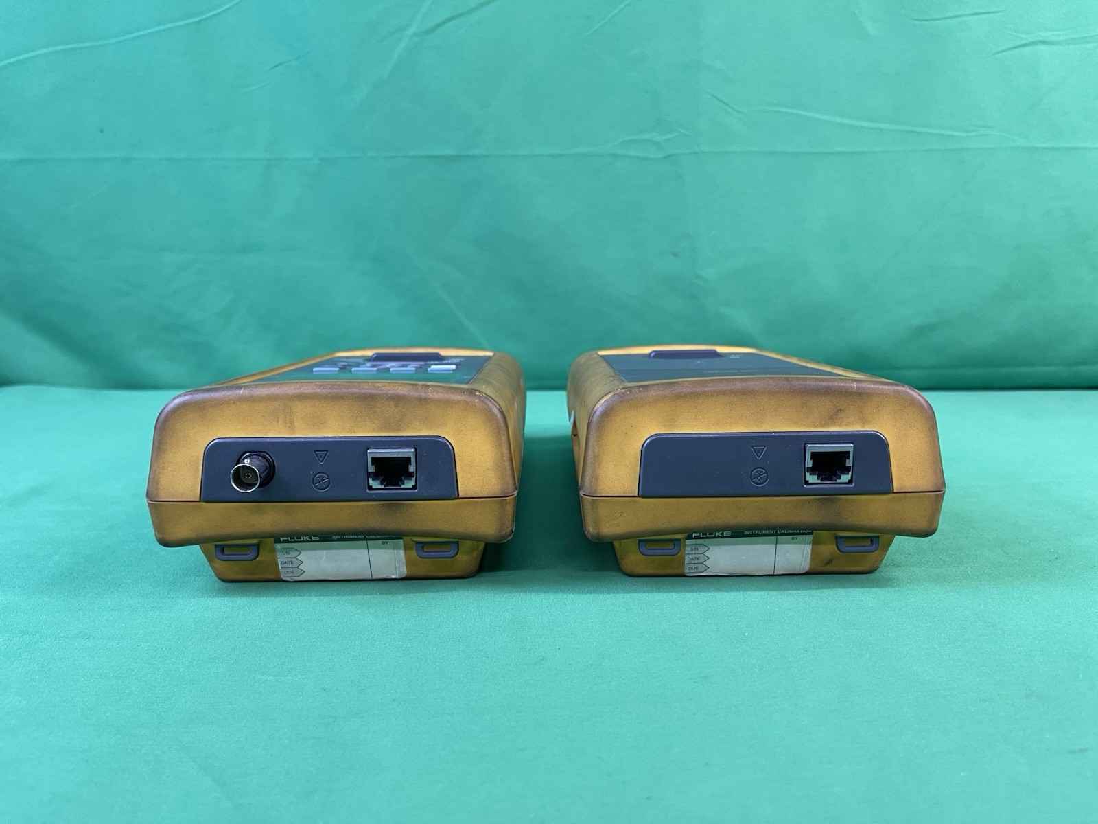 Fluke DSP-100 LAN CableMeter & DSP-SR Smart Remote Power Tested Blank Display