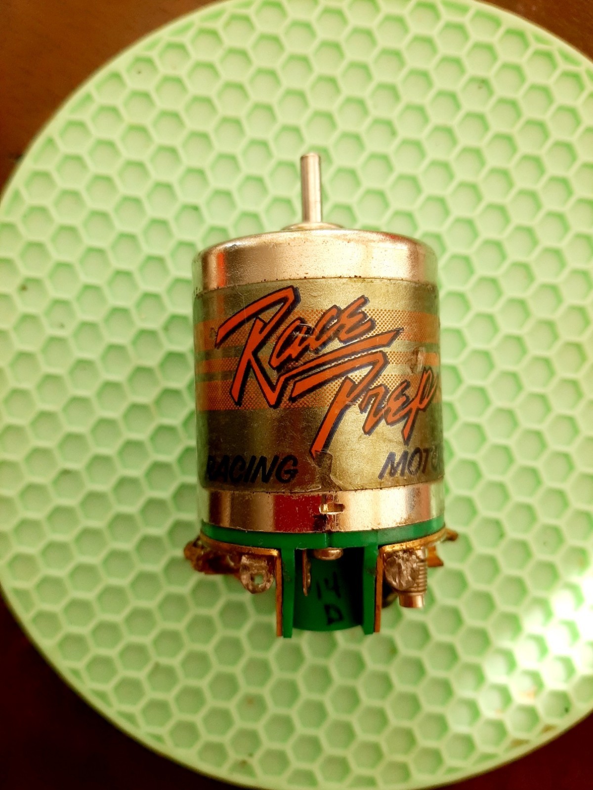 RARE Vintage Race Prep RC10 car motor 14 Turn RC10 Excellent Ball Bearings