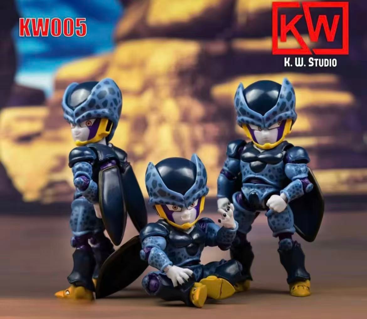 K.W.Studio custom Dragon Ball Z Cell Jr  1/12 shf Action Figure Toys KW005/KW005