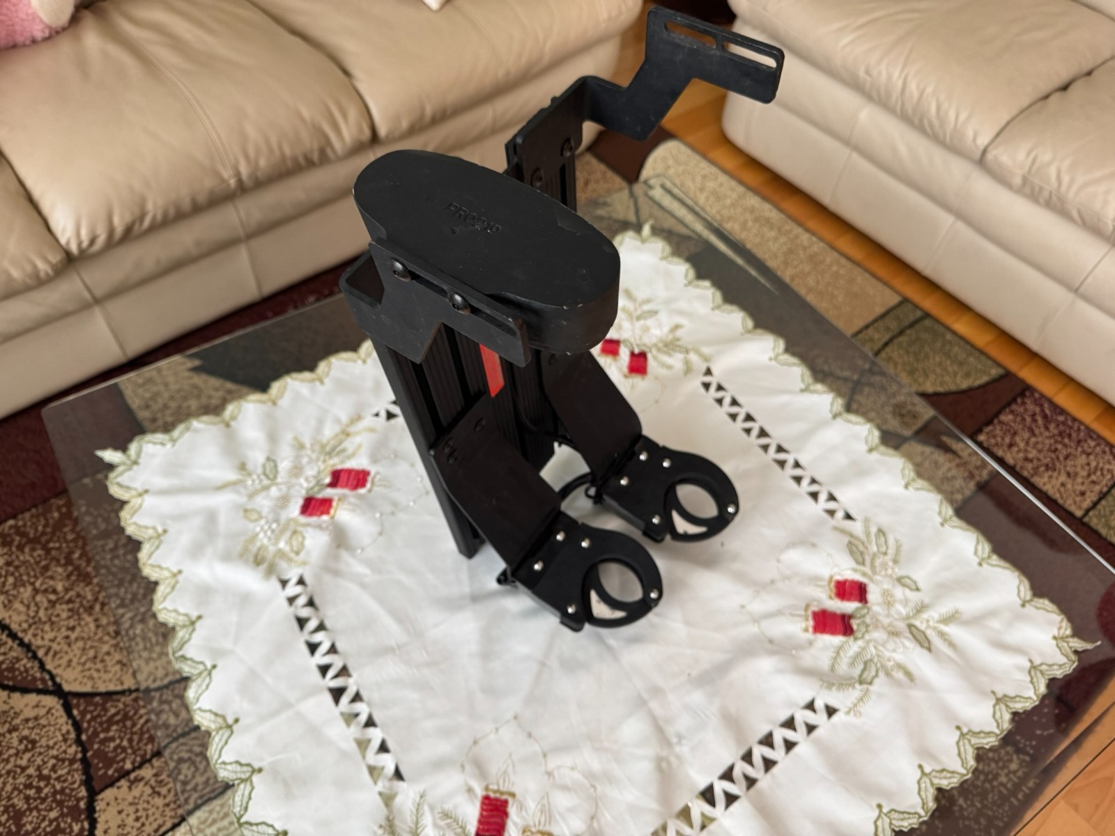 Universal Adjustable T-Rail System Rifle Gun Rack Mount SET